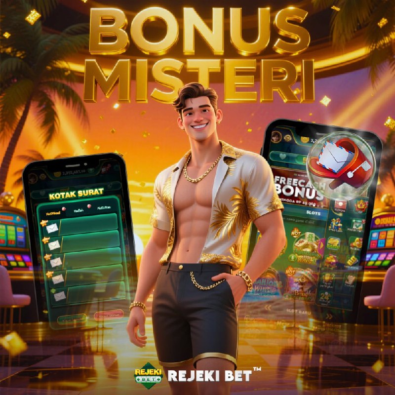Materi kanal resmi tentang Bonus Misteri dan Freecash Bonus